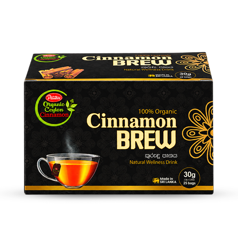 Organic Cinnamon Brew Pack (25 Sachet)