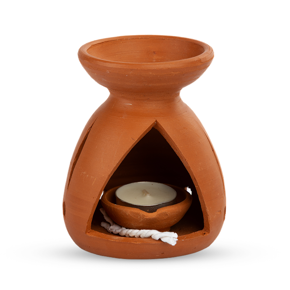 Clay Oil Burner